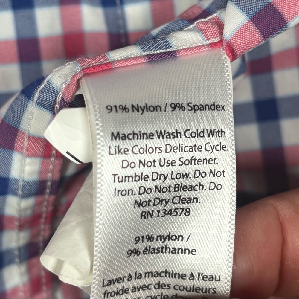 Vineyard Vines Performance Check Stretch Button D… - image 6